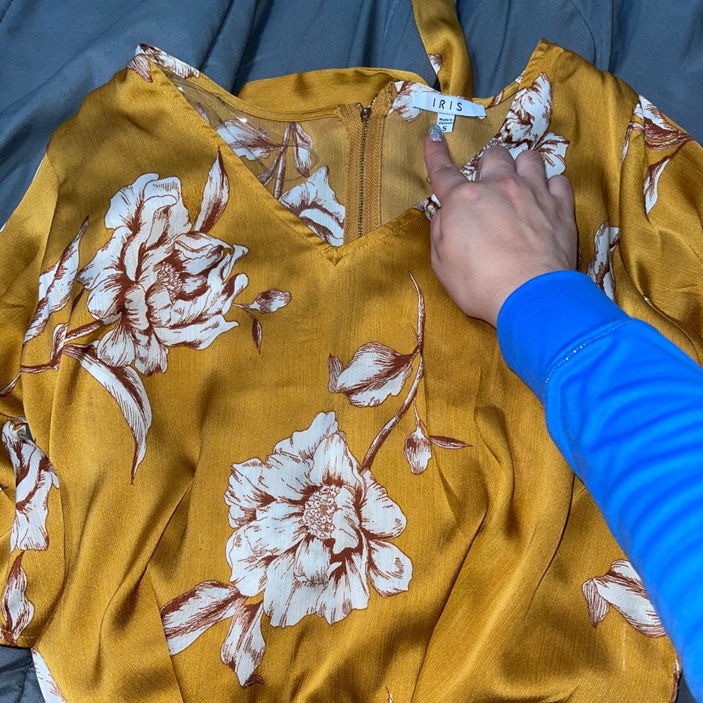 Yellow Blouse